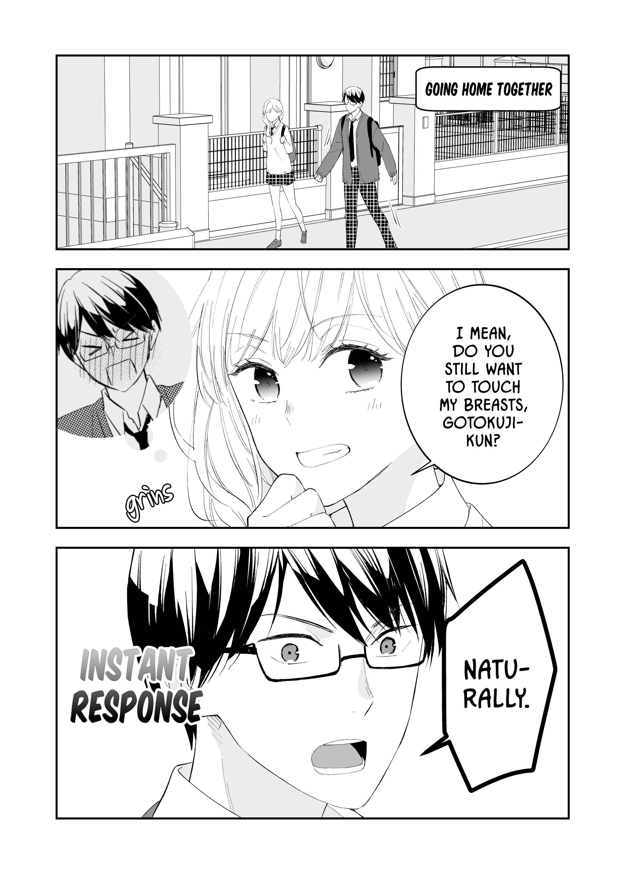 Page 1 Chapter 5 The World Will Be Destroyed Tomorrow, so I Want to Rub Your Boobs
