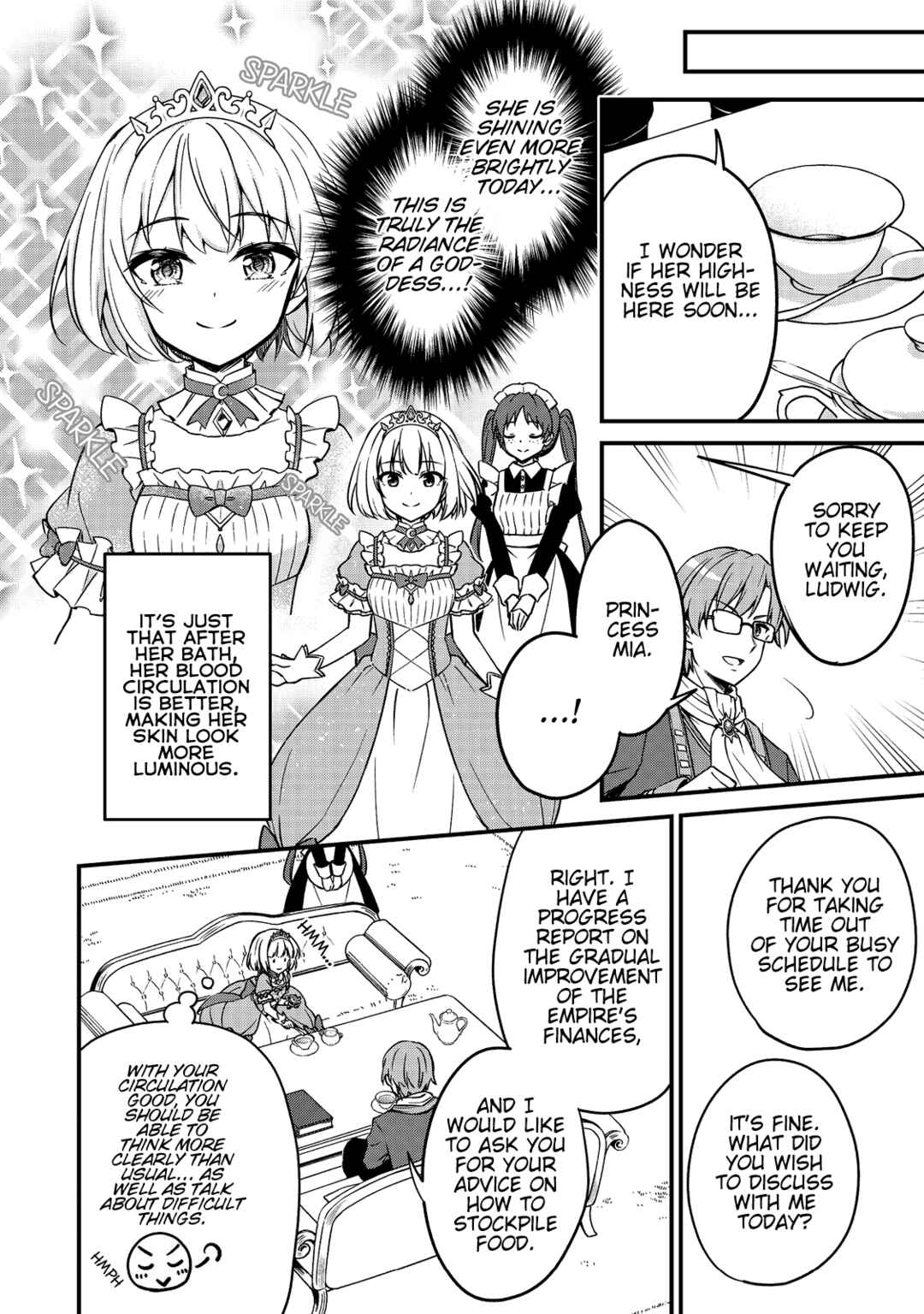 Page 9 Chapter 9.7 Tearmoon Teikoku Monogatari: Juusha-Tachi no Ochakai