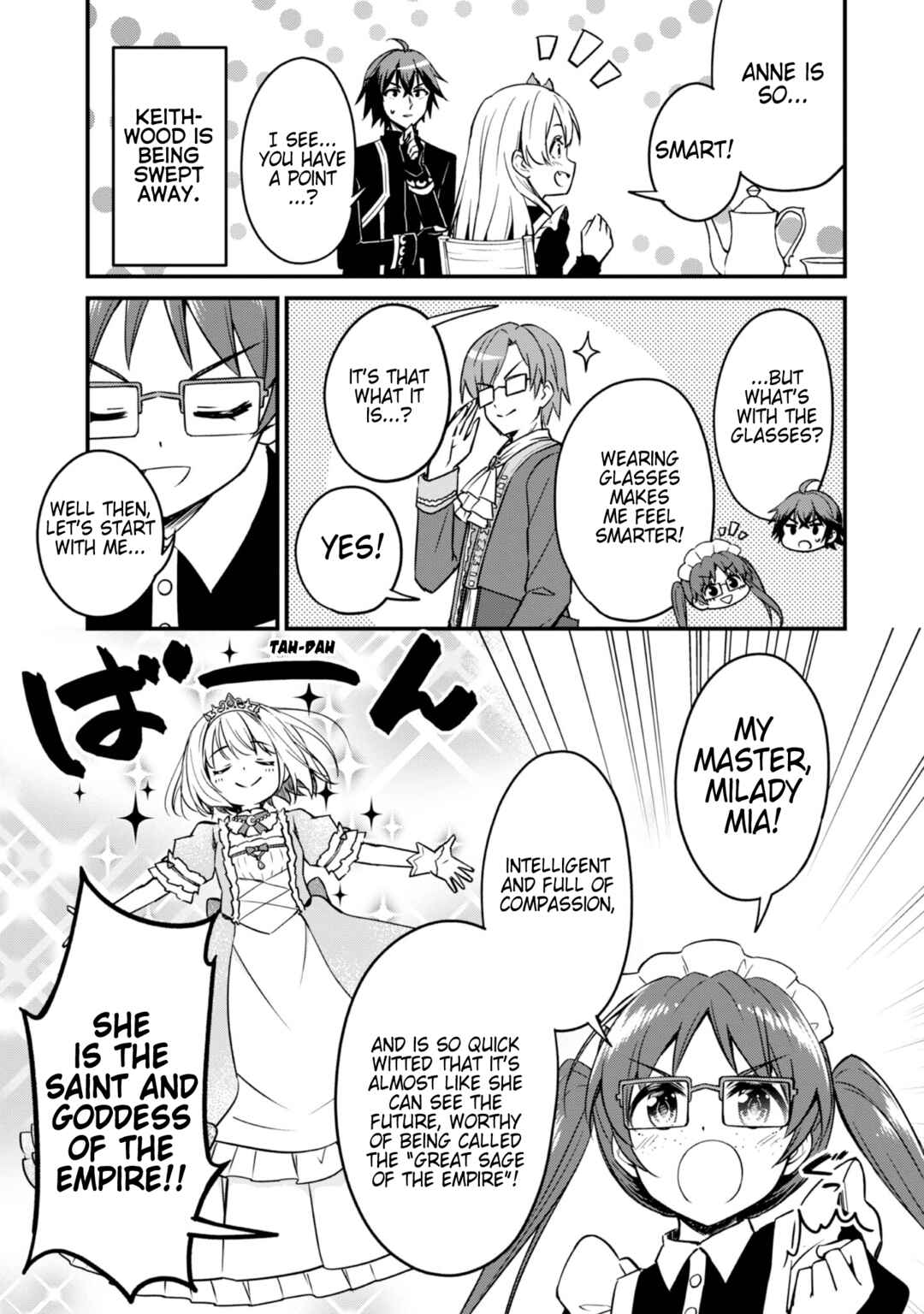 Page 12 Chapter 9.5 Tearmoon Teikoku Monogatari: Juusha-Tachi no Ochakai