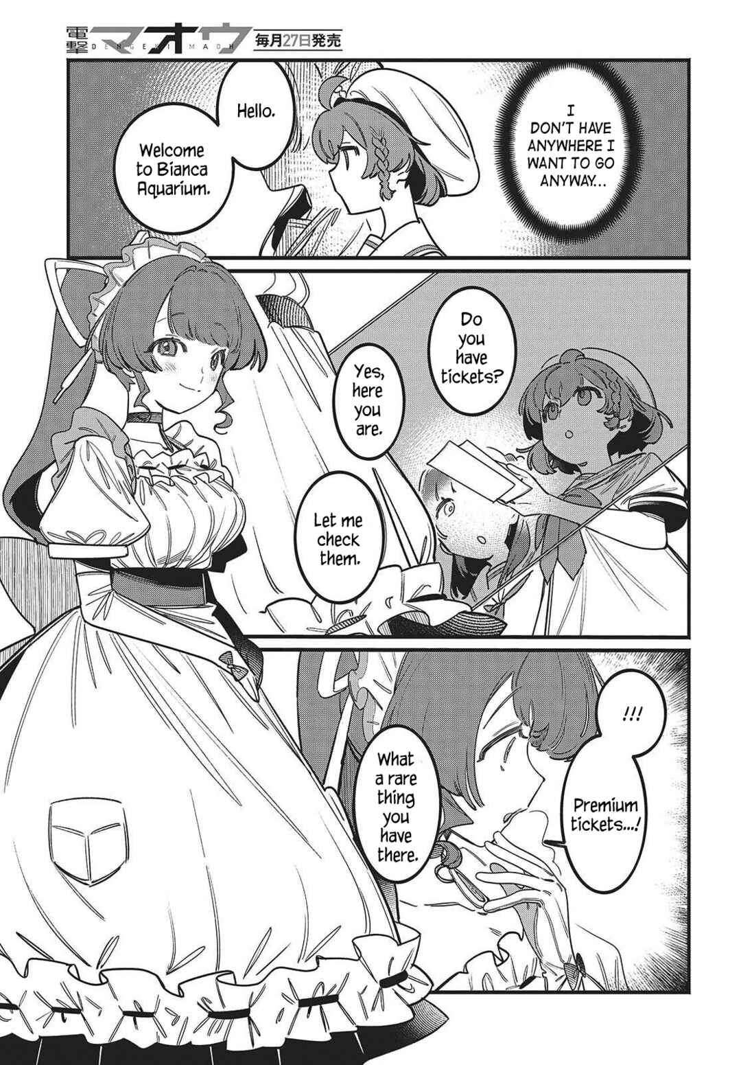 Page 12 Chapter 1 Aquarium wa Odoranai