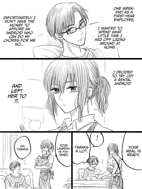 Page 1 Chapter 1 Rental Android no Hanashi