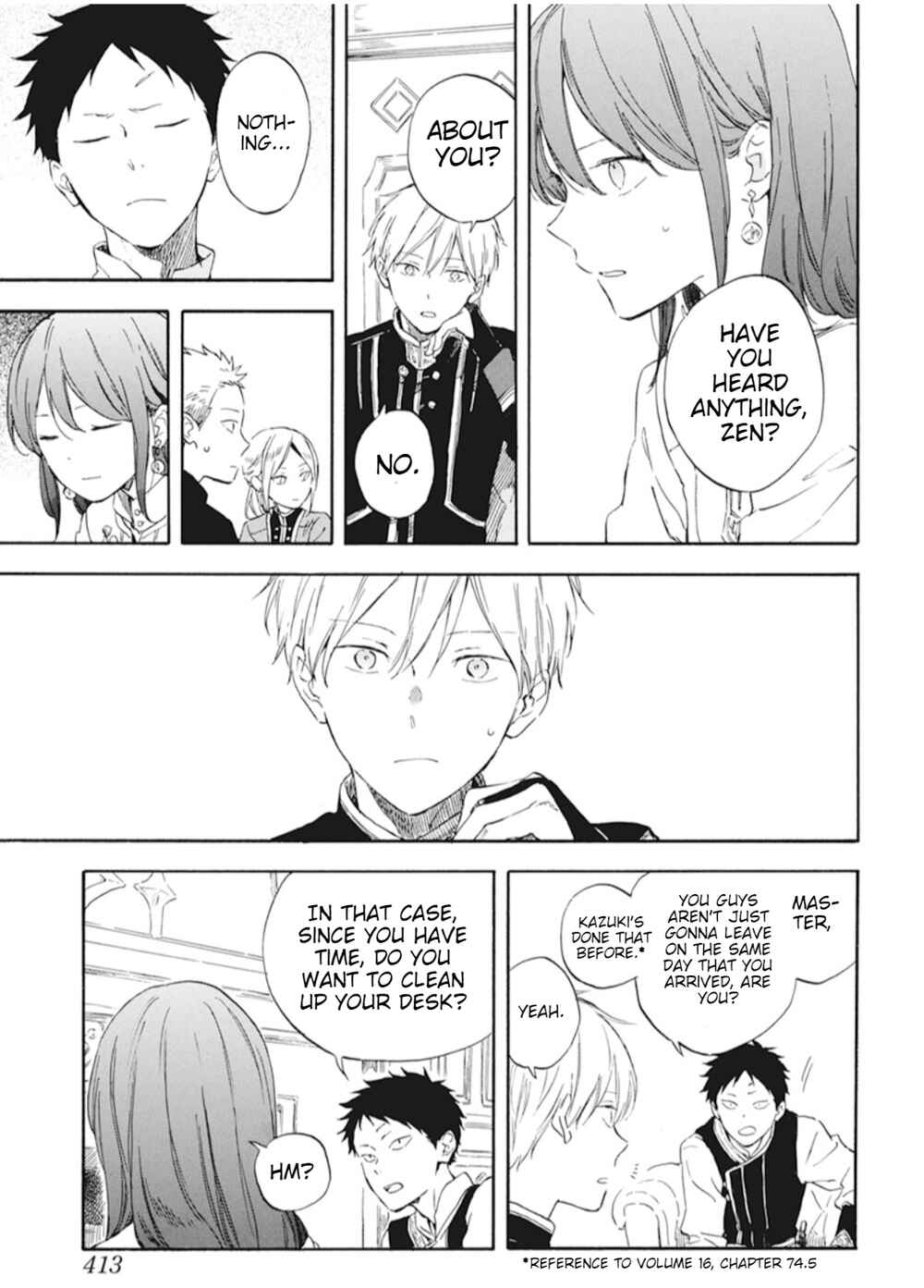 Page 14 Chapter 129 Akagami no Shirayukihime