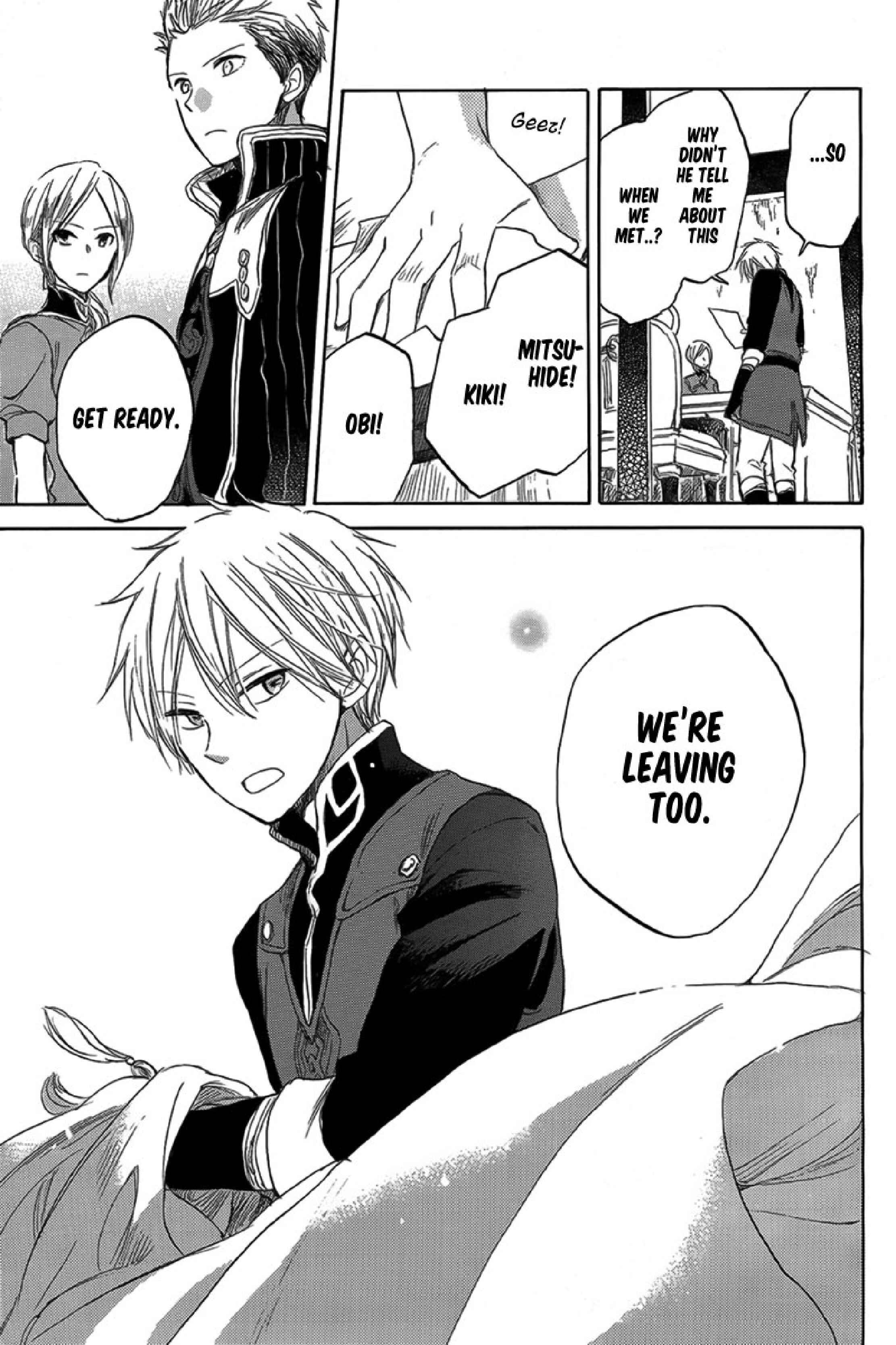 Page 40 Chapter 34 Akagami no Shirayukihime