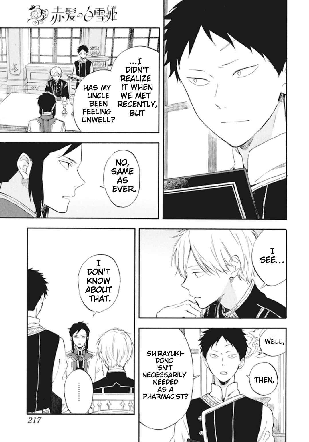 Page 11 Chapter 130 Akagami no Shirayukihime