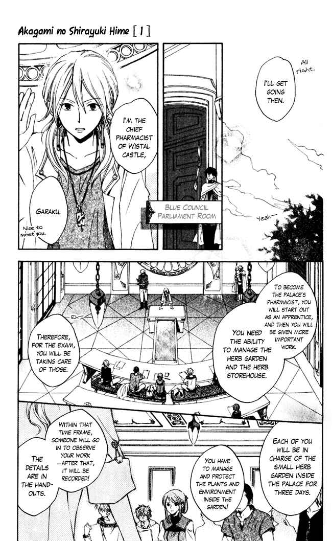Page 8 Chapter 4 Akagami no Shirayukihime