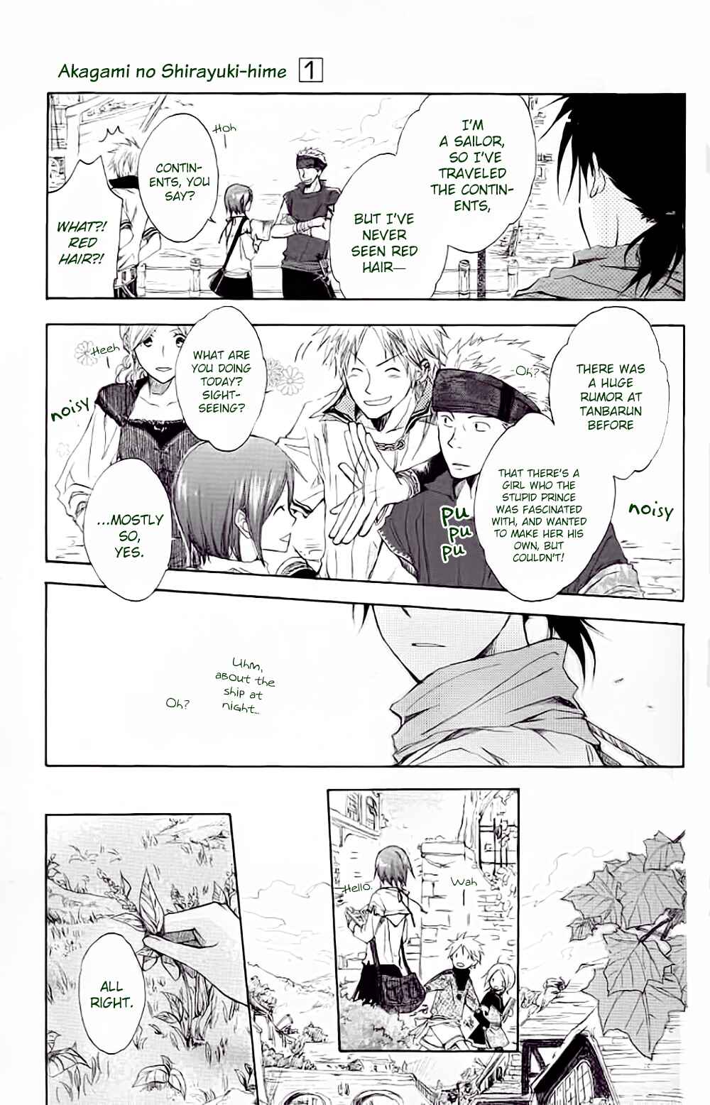 Page 11 Chapter 2 Akagami no Shirayukihime