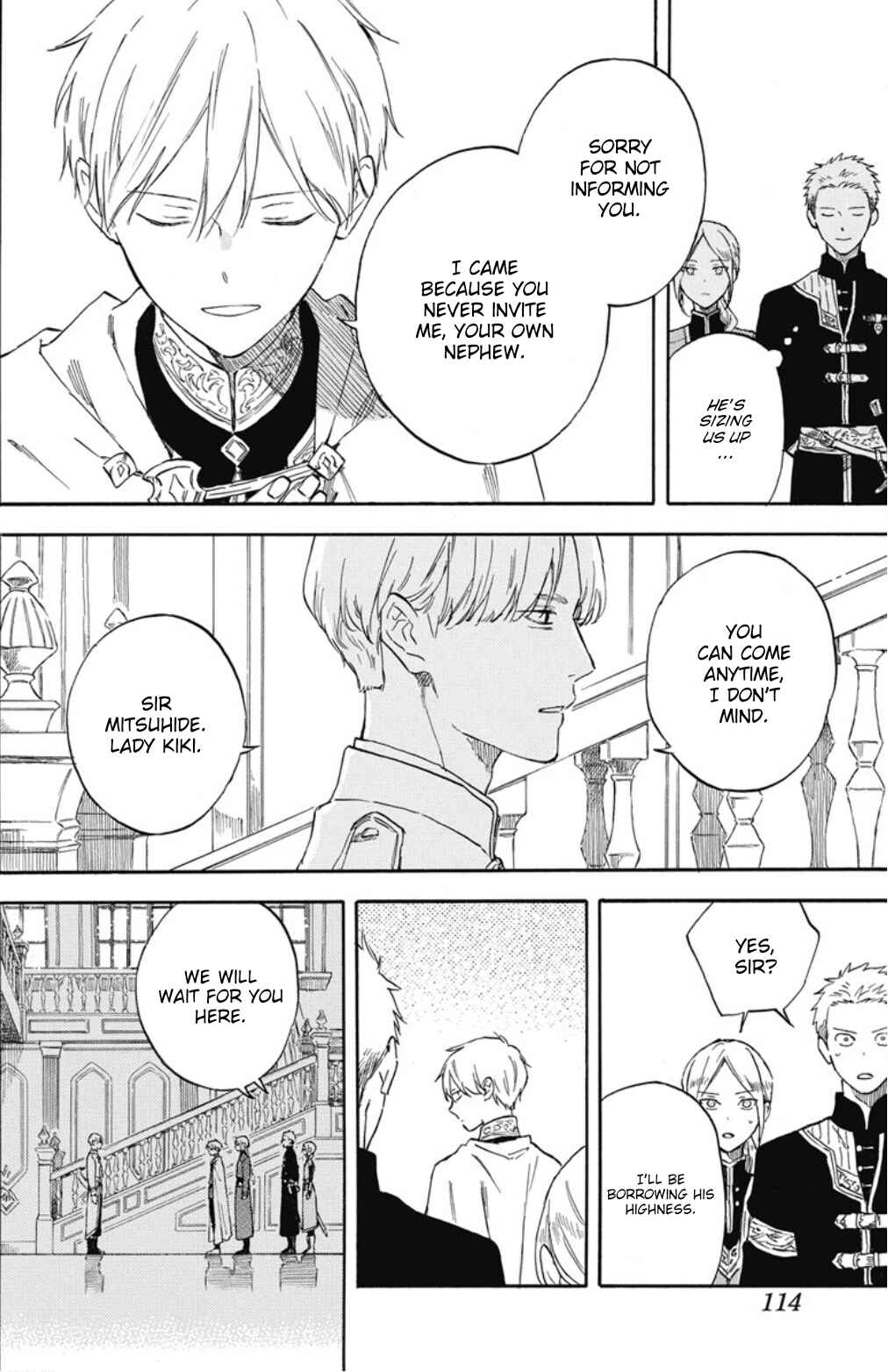 Page 8 Chapter 134 Akagami no Shirayukihime