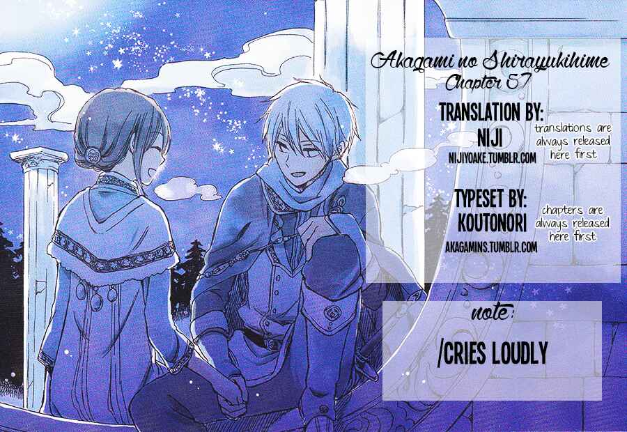 Page 1 Chapter 57 Akagami no Shirayukihime