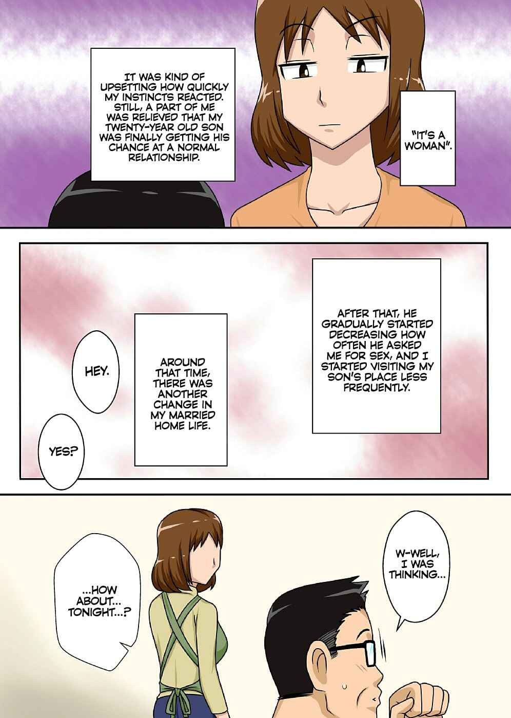 Page 25 Chapter 2 Toiu wake de, Kaa-san-tachi to Yattemita