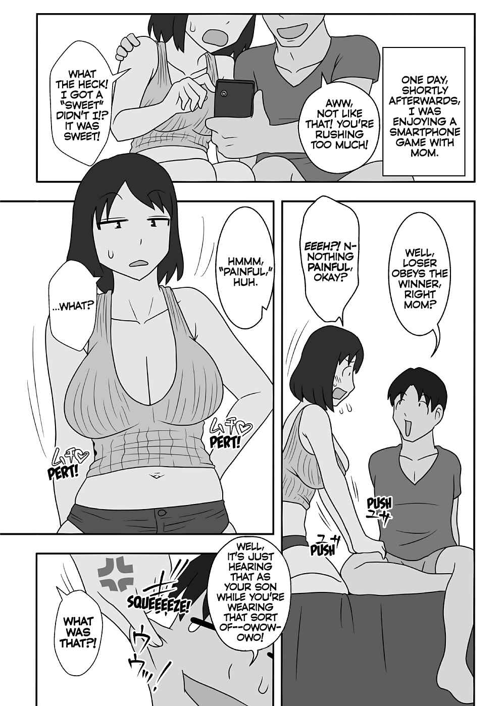 Page 2 Chapter 2.5 Toiu wake de, Kaa-san-tachi to Yattemita