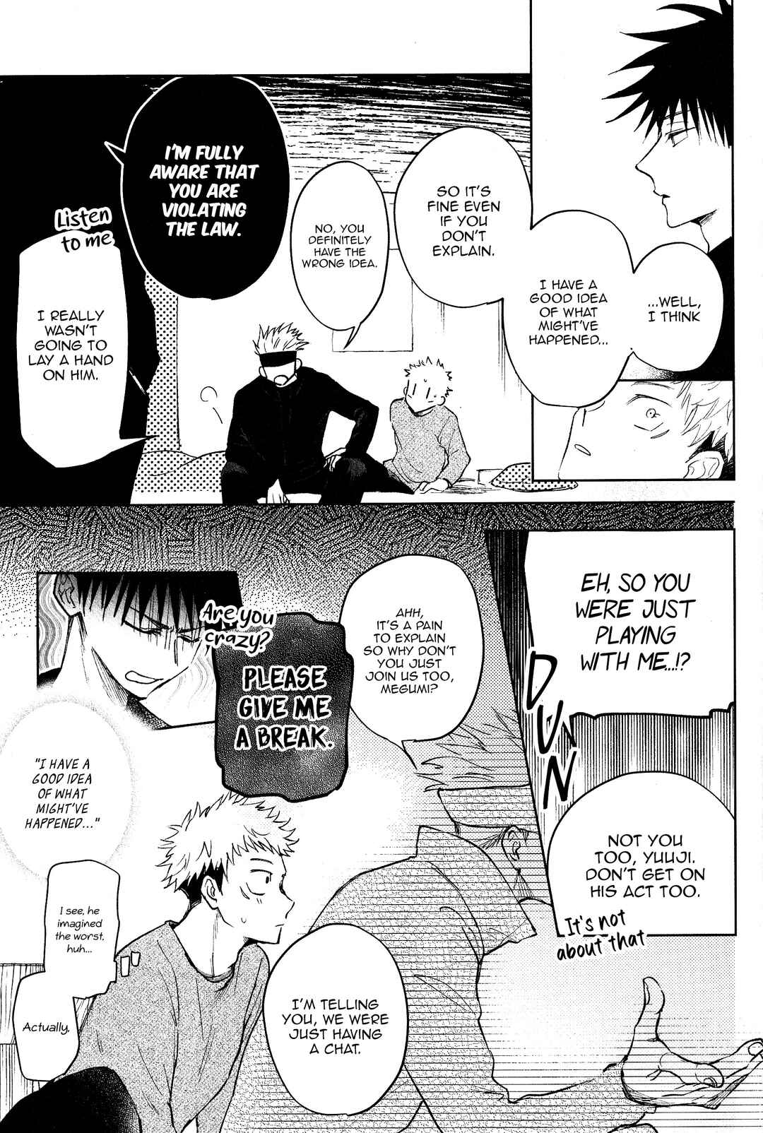 Page 56 Chapter Unknown_1152 Jujutsu Kaisen - HAPPY EVER AFTER (Doujinshi)
