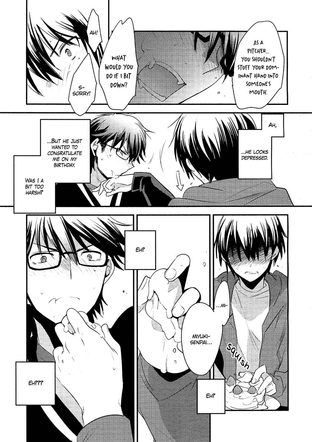 Page 12 Chapter Unknown_bdc7 Diamond no Ace - Inu Demo Kuwanai (Doujinshi)