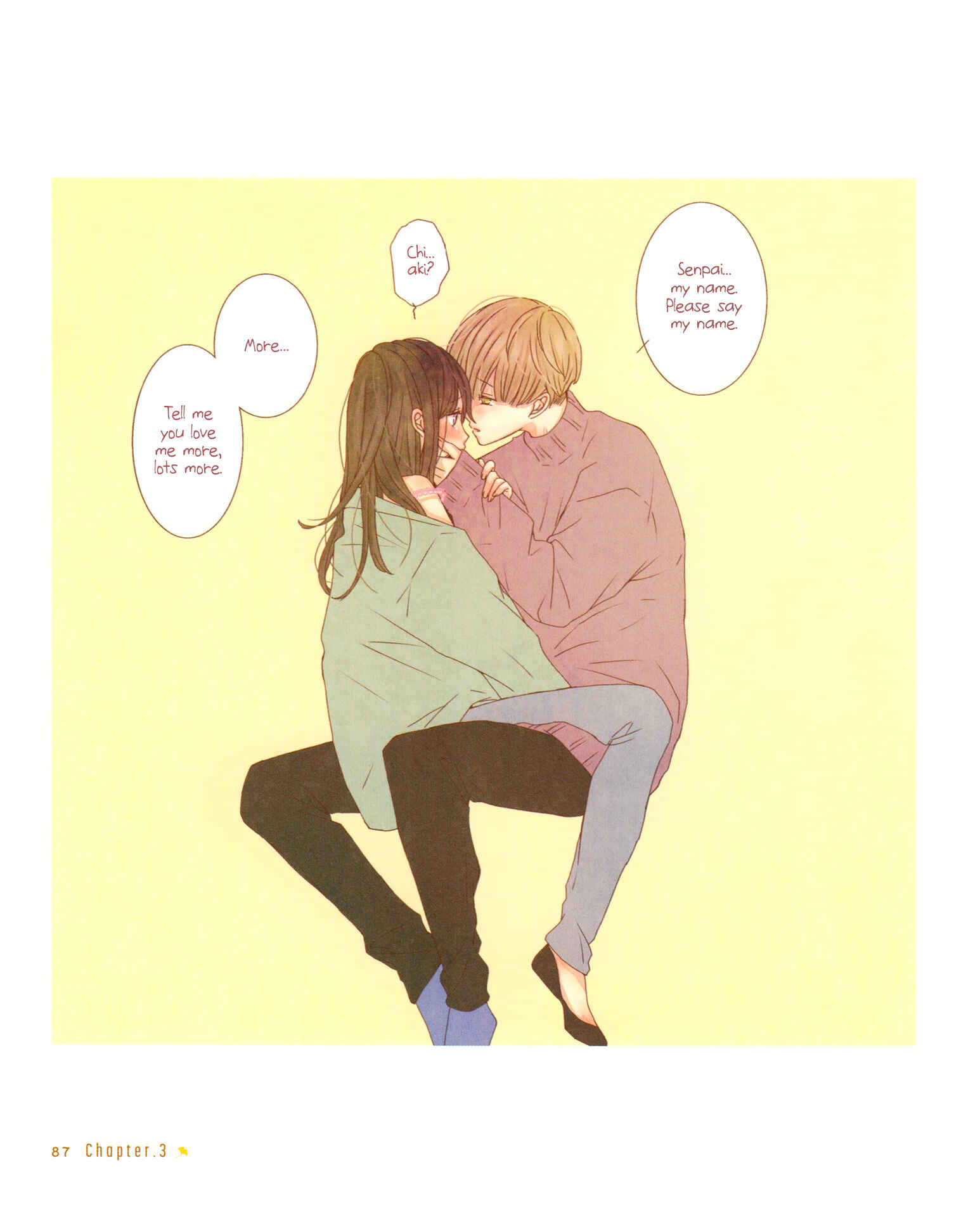 Page 21 Chapter 3 More, Forever, Tighter.