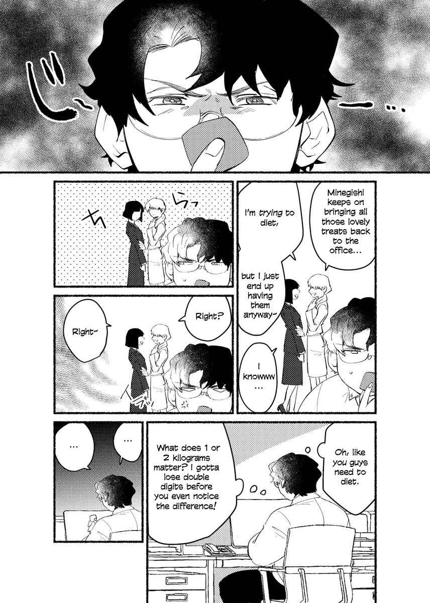 Page 1 Chapter 2 Minegishi-san wa Ootsu-kun ni Tabesasetai