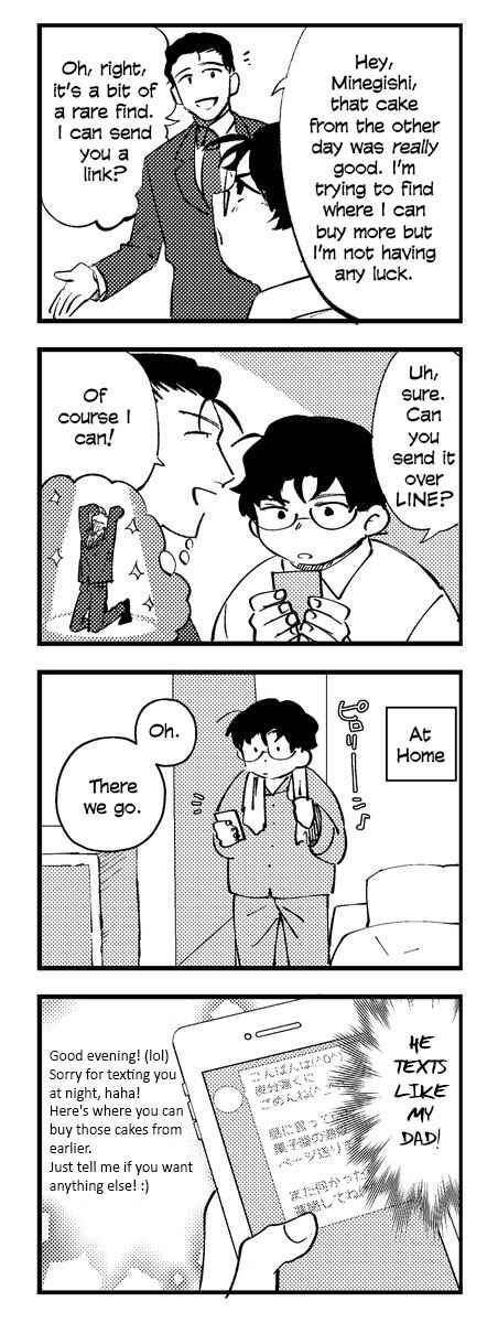 Page 4 Chapter 3.5 Minegishi-san wa Ootsu-kun ni Tabesasetai