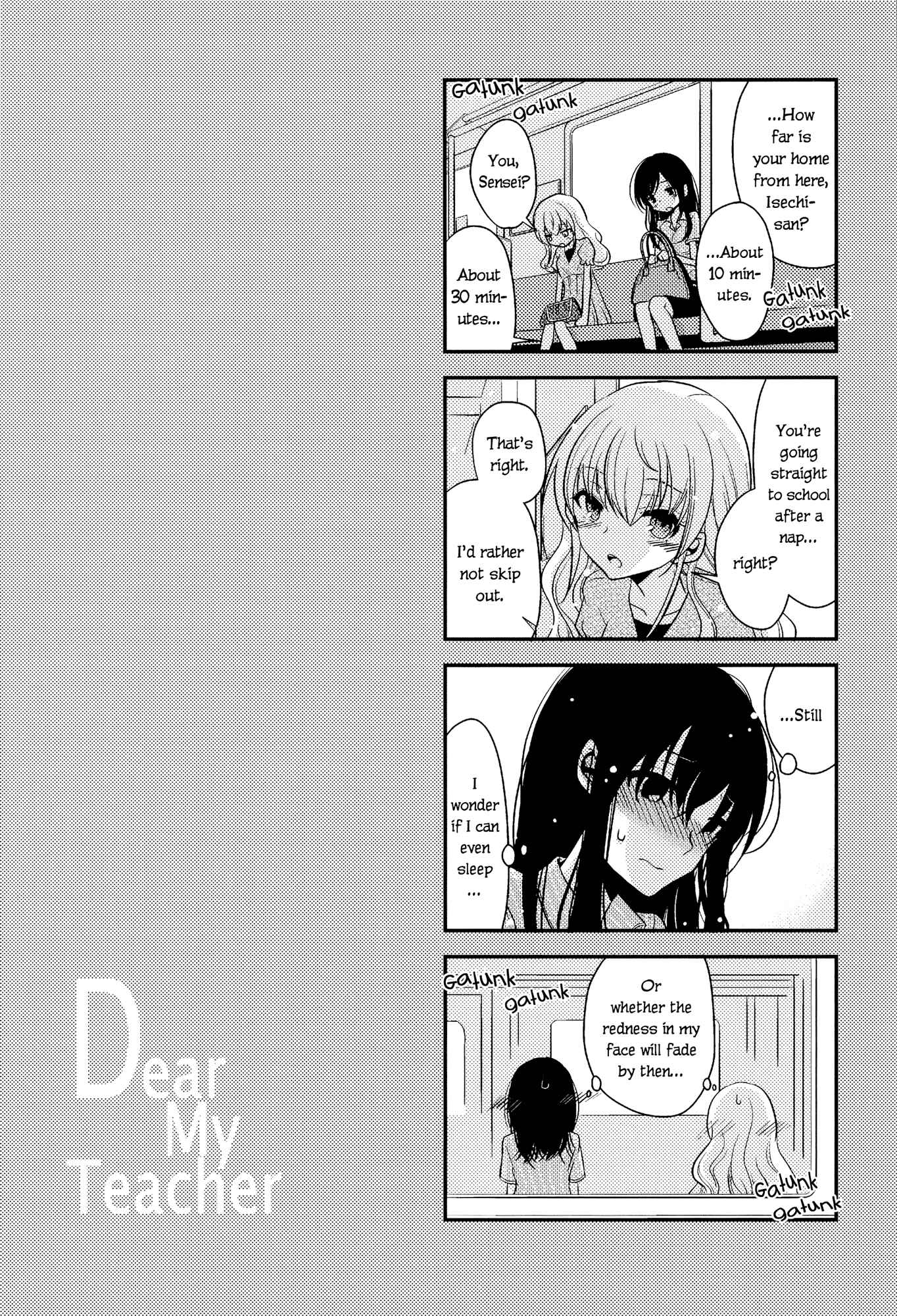 Page 11 Chapter 4.6 Dear My Teacher
