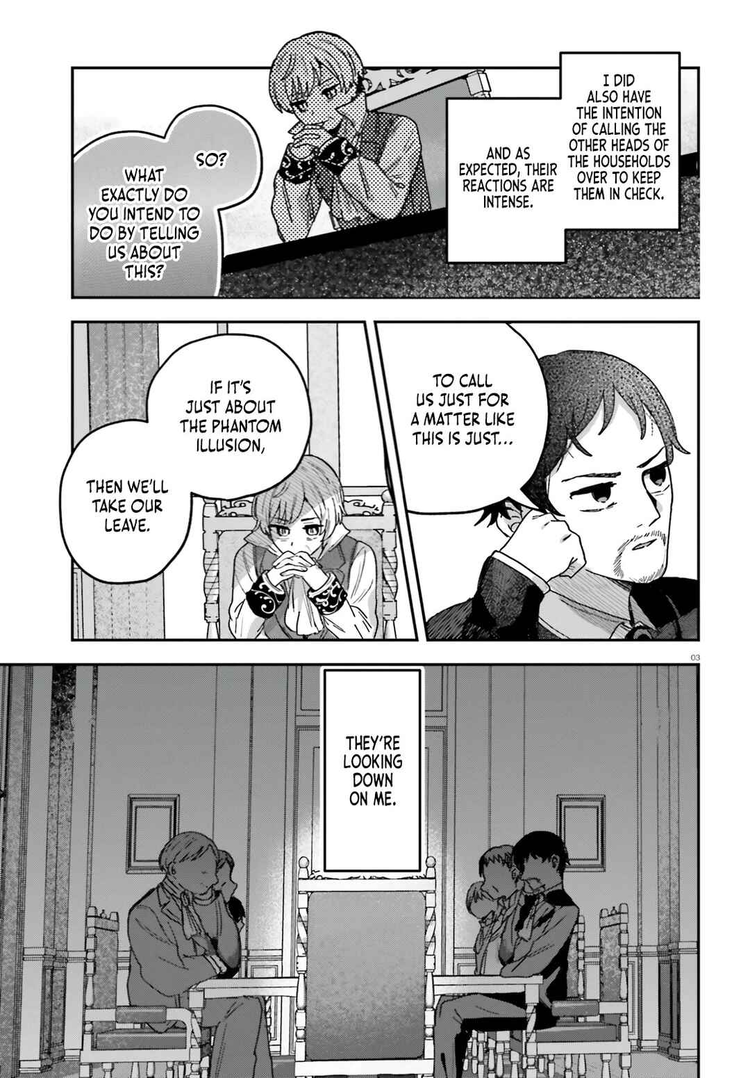 Page 4 Chapter 5 Mujihina Akuyaku Kizoku ni Tensei shita boku wa Shouaku Mahou wo kushi shite Mahou Sekai no Chouten ni tatsu ~Heroine nante inai to Akiramete itara Mukou kara katte ni Yottekimashita~