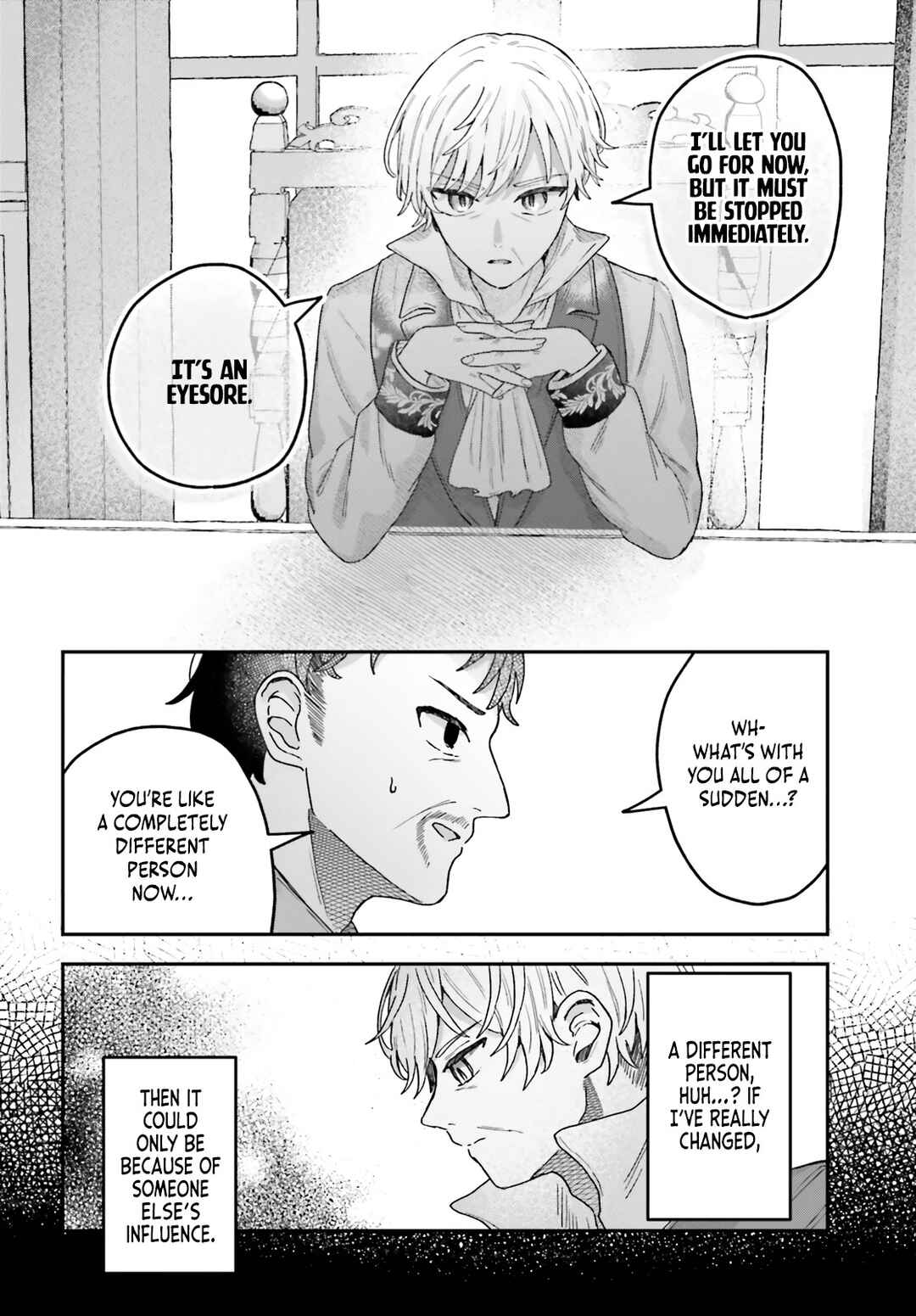 Page 9 Chapter 5 Mujihina Akuyaku Kizoku ni Tensei shita boku wa Shouaku Mahou wo kushi shite Mahou Sekai no Chouten ni tatsu ~Heroine nante inai to Akiramete itara Mukou kara katte ni Yottekimashita~