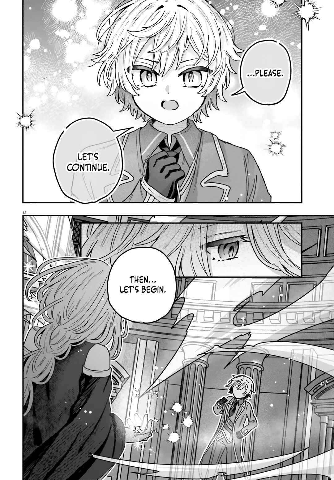 Page 13 Chapter 4 Mujihina Akuyaku Kizoku ni Tensei shita boku wa Shouaku Mahou wo kushi shite Mahou Sekai no Chouten ni tatsu ~Heroine nante inai to Akiramete itara Mukou kara katte ni Yottekimashita~