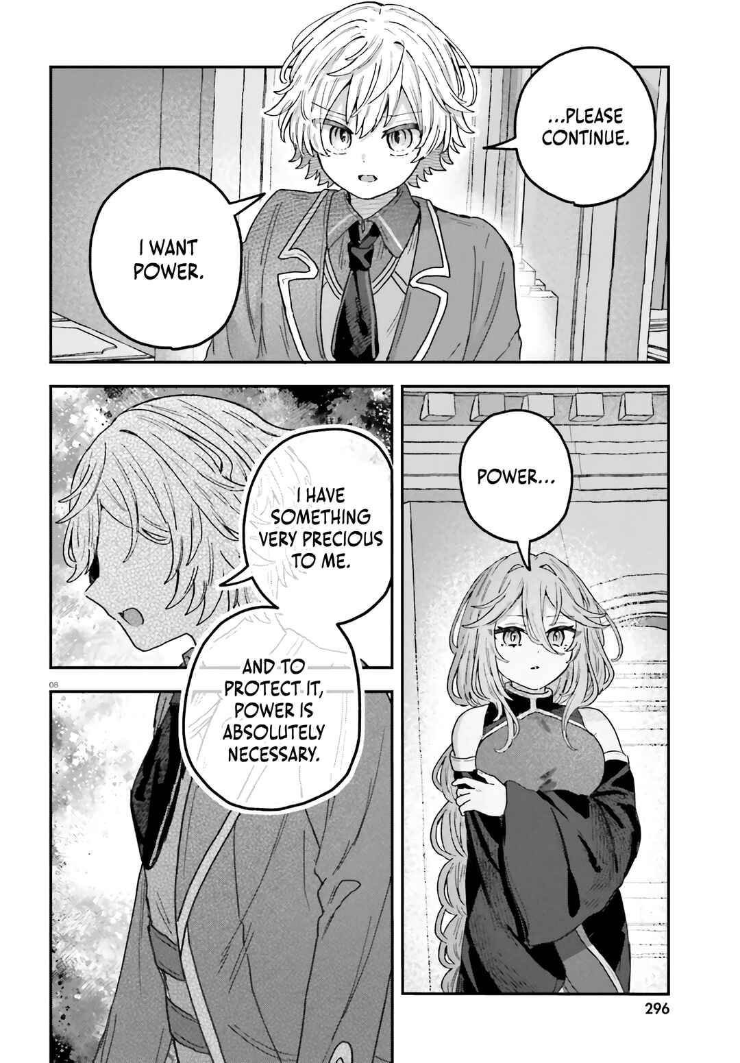 Page 9 Chapter 4 Mujihina Akuyaku Kizoku ni Tensei shita boku wa Shouaku Mahou wo kushi shite Mahou Sekai no Chouten ni tatsu ~Heroine nante inai to Akiramete itara Mukou kara katte ni Yottekimashita~