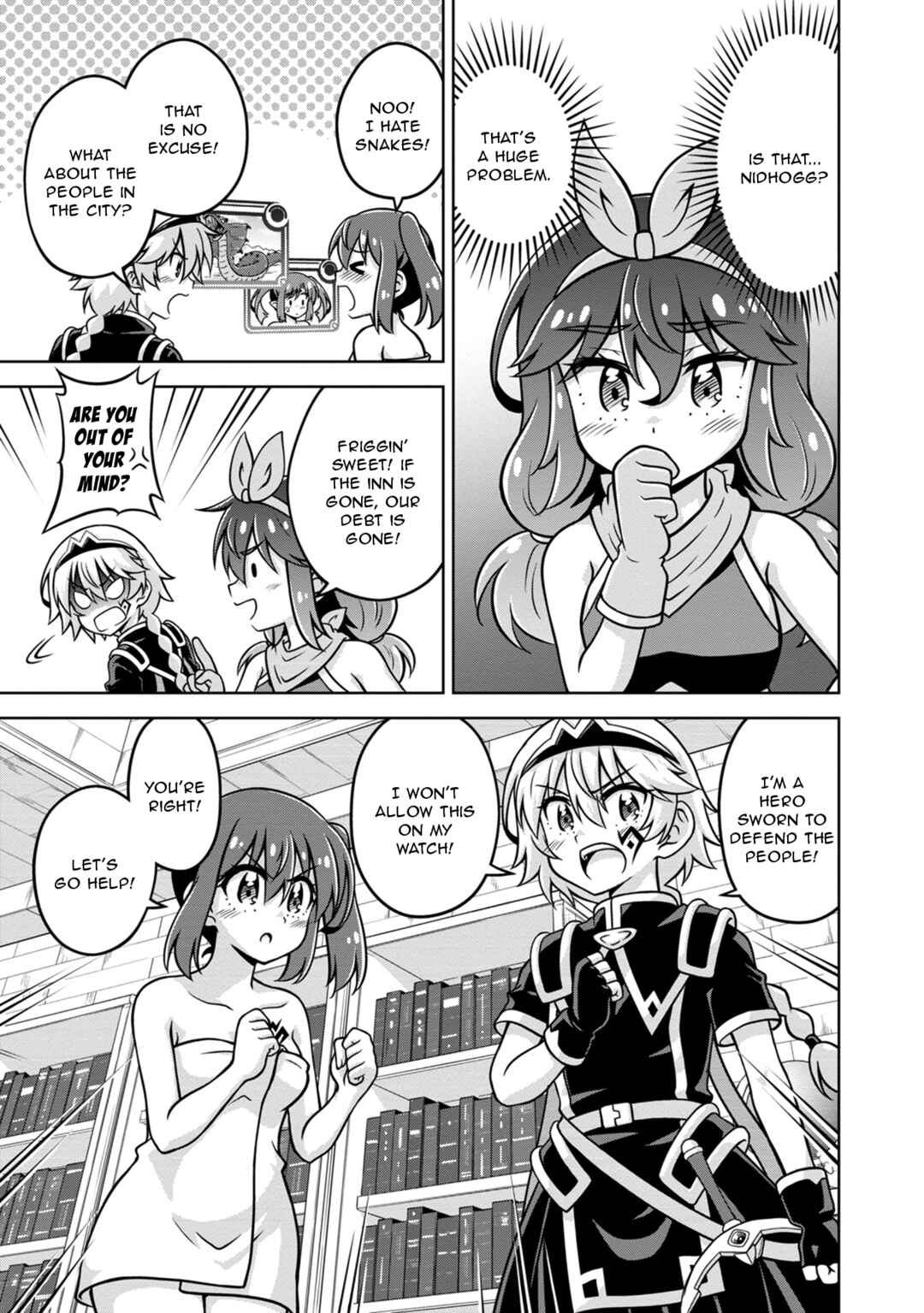 Page 13 Chapter 9 Isekai de Zenra Yuusha to Yobanaide