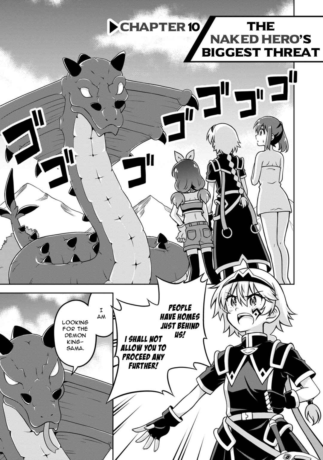 Page 1 Chapter 10 Isekai de Zenra Yuusha to Yobanaide