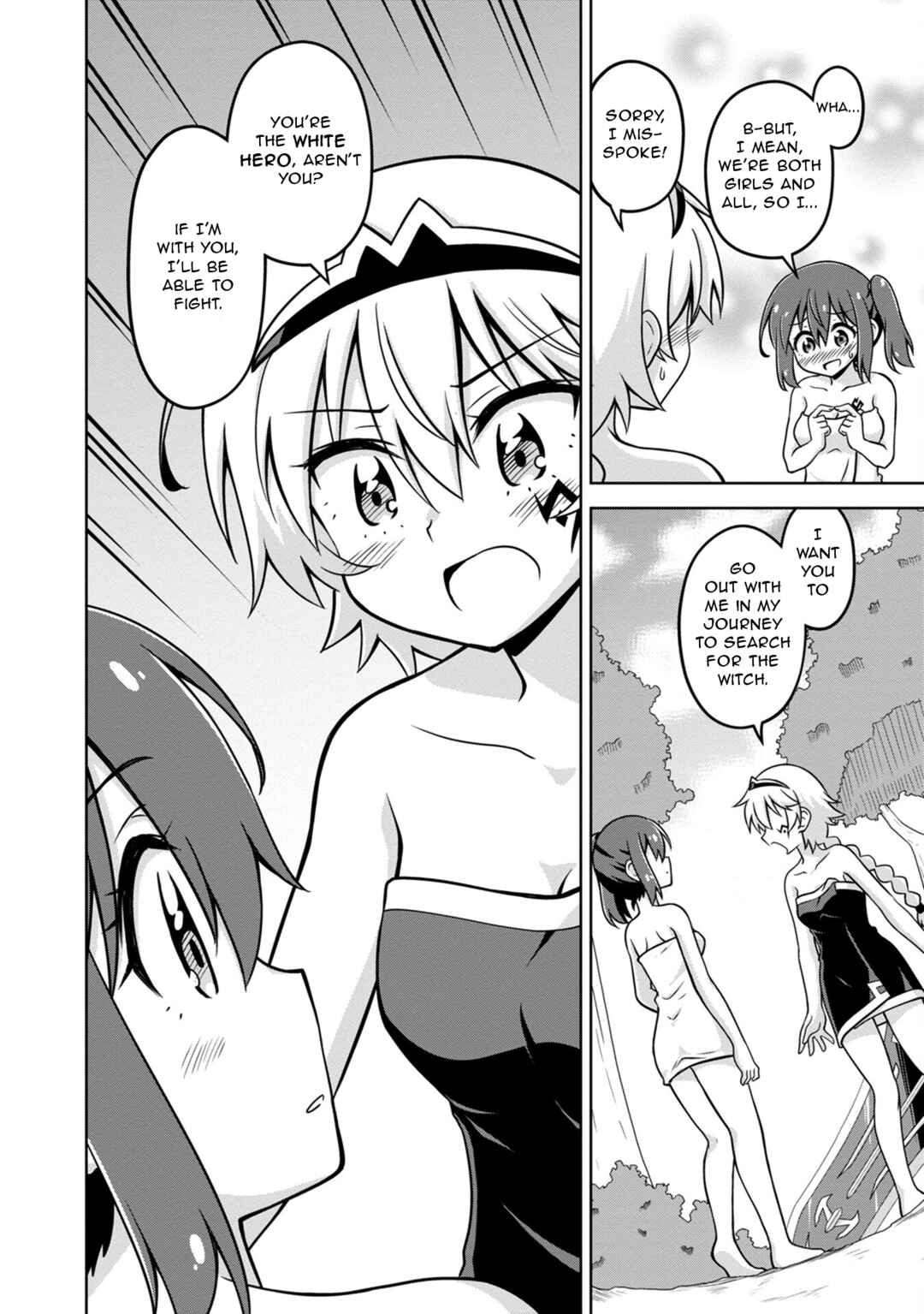 Page 40 Chapter 2 Isekai de Zenra Yuusha to Yobanaide