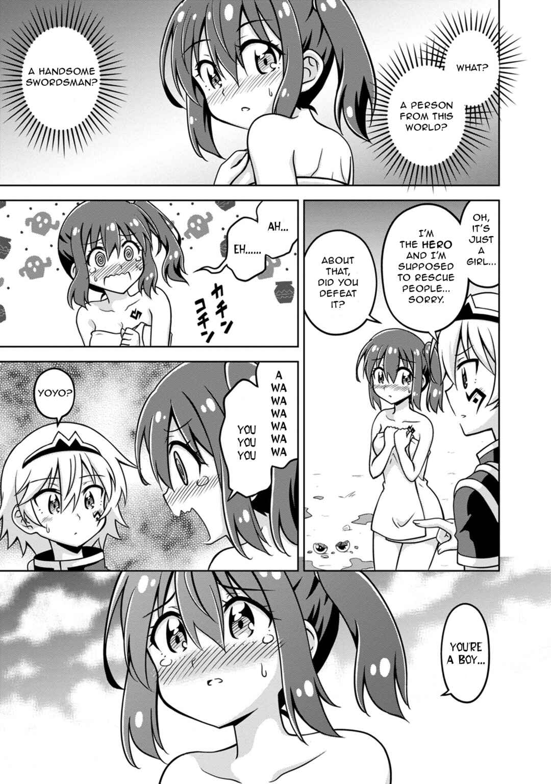 Page 9 Chapter 2 Isekai de Zenra Yuusha to Yobanaide
