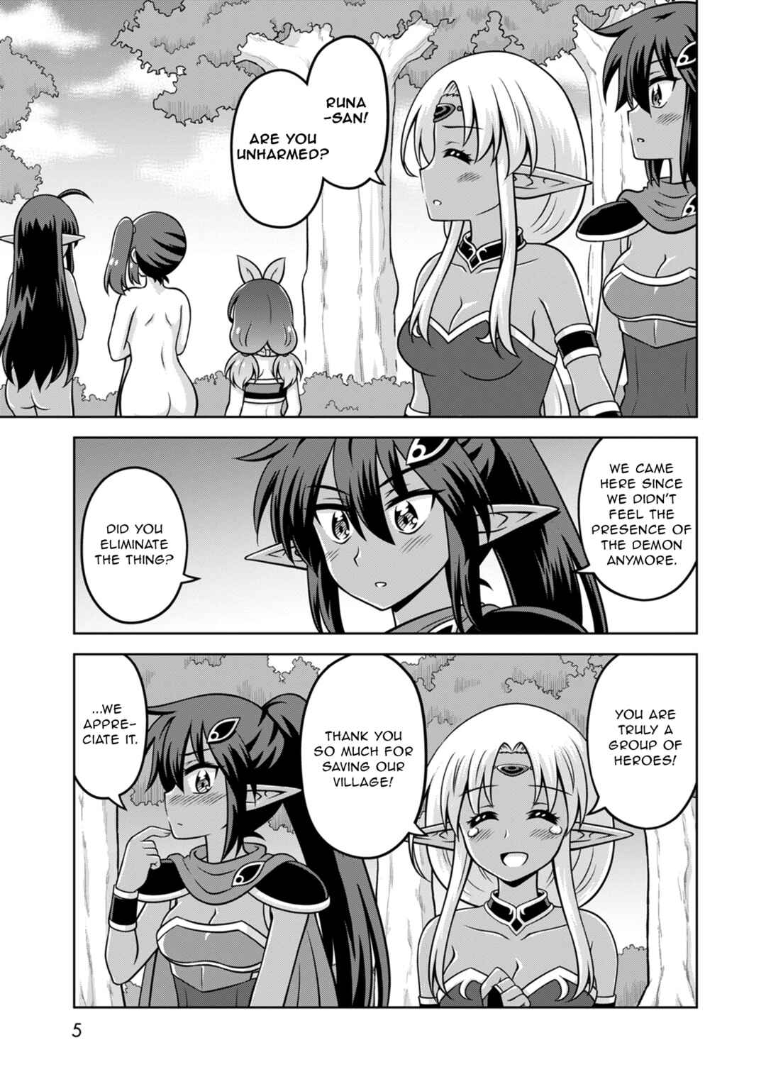 Page 5 Chapter 16 Isekai de Zenra Yuusha to Yobanaide