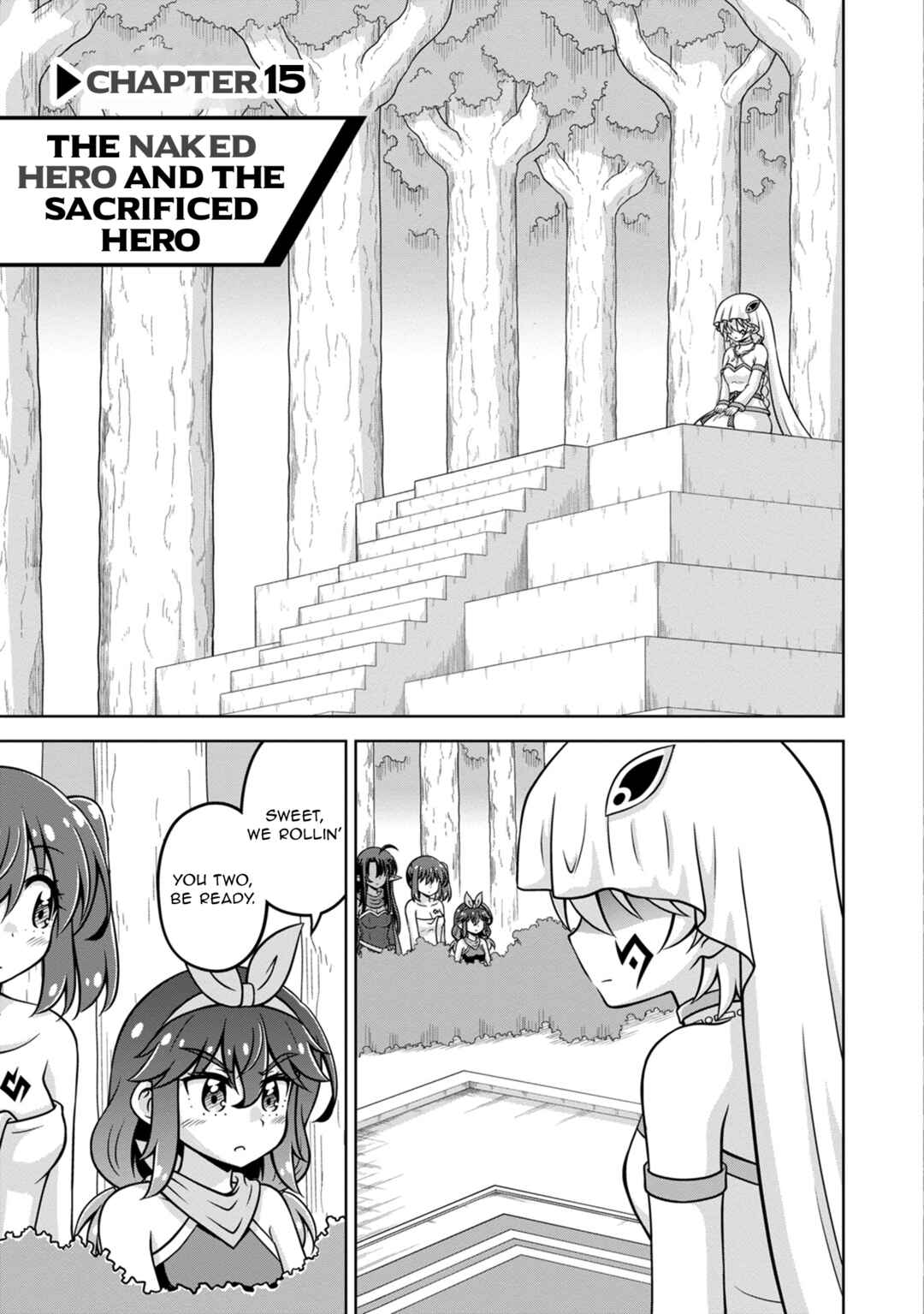 Page 1 Chapter 15 Isekai de Zenra Yuusha to Yobanaide