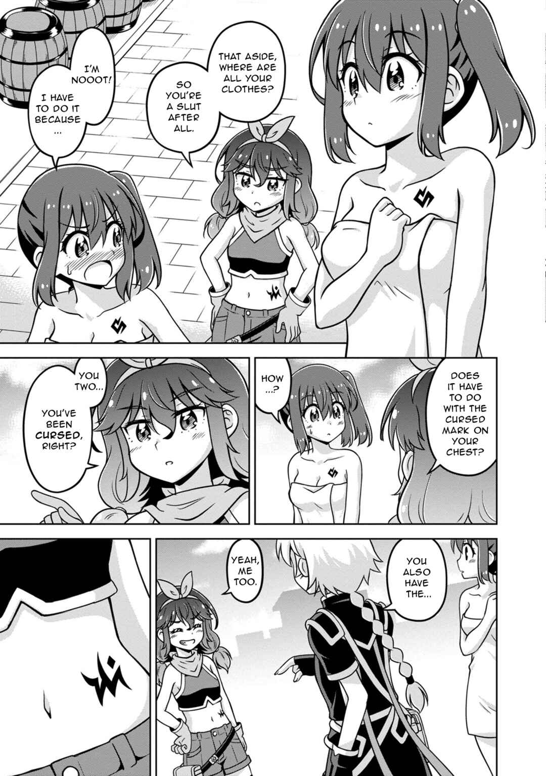 Page 19 Chapter 4 Isekai de Zenra Yuusha to Yobanaide