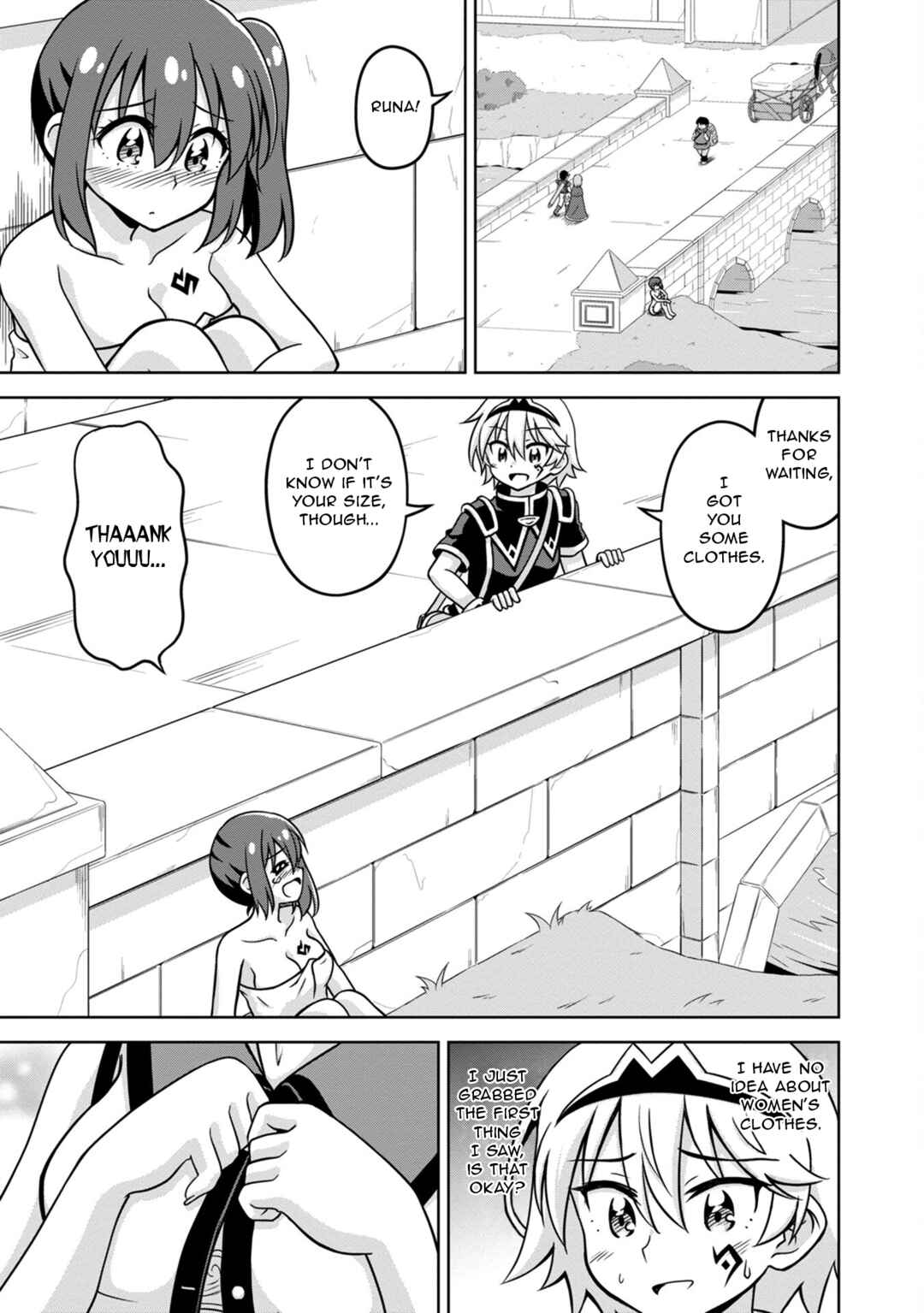 Page 1 Chapter 3 Isekai de Zenra Yuusha to Yobanaide