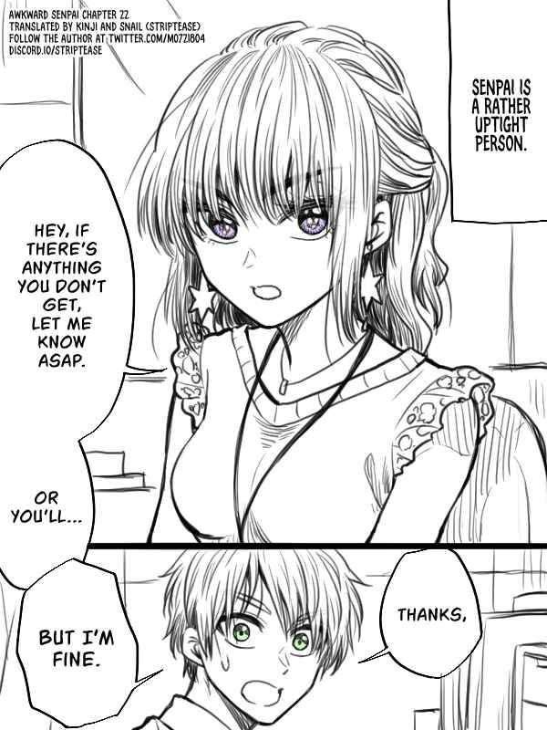 Page 1 Chapter 22 Awkward Senpai (Webcomic)