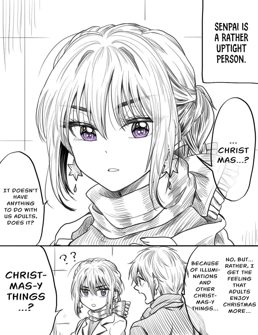 Page 1 Chapter 35 Awkward Senpai (Webcomic)