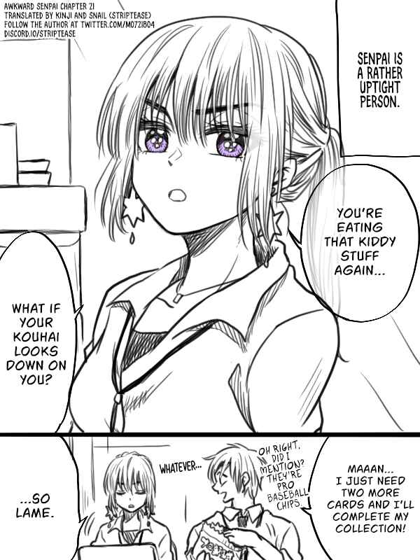 Page 1 Chapter 21 Awkward Senpai (Webcomic)