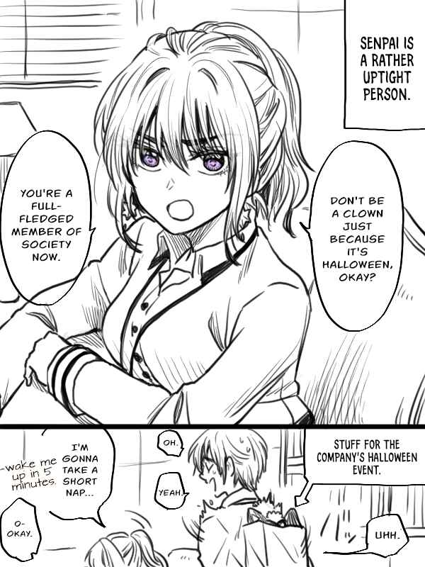Page 1 Chapter 34 Awkward Senpai (Webcomic)