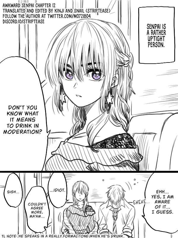 Page 1 Chapter 12 Awkward Senpai (Webcomic)