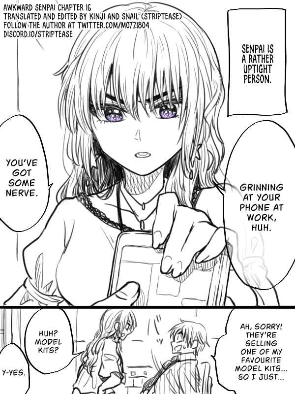 Page 1 Chapter 16 Awkward Senpai (Webcomic)