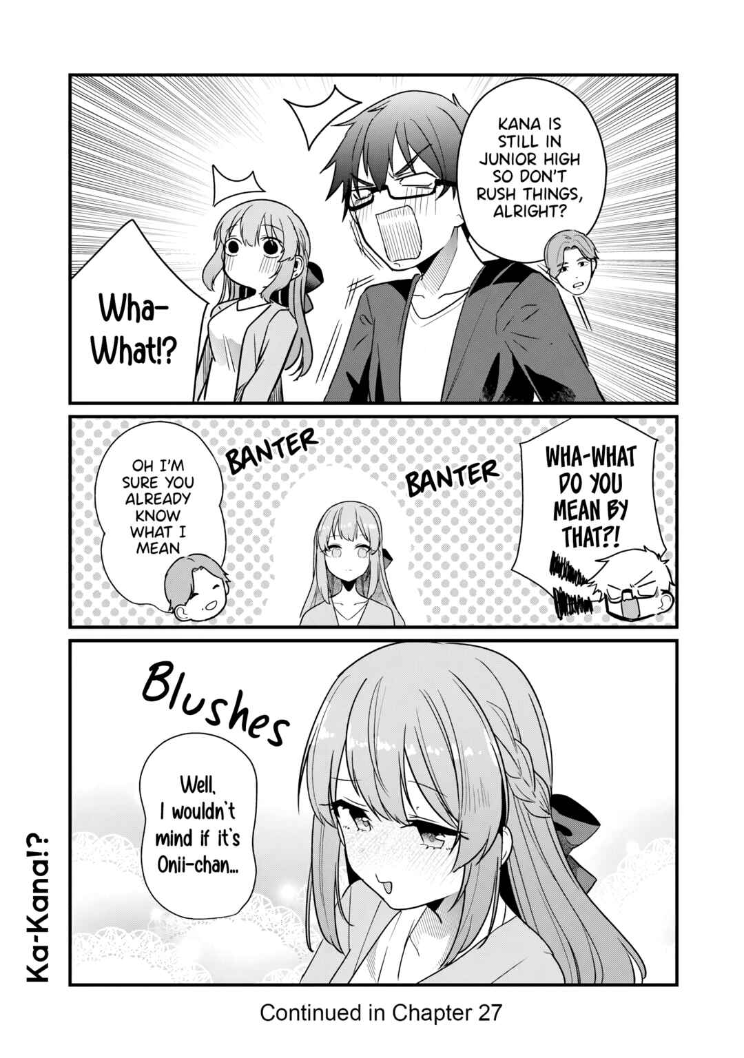 Page 24 Chapter 26 Omae Imouto ja Nakute Iinazuke datta no kayo!?