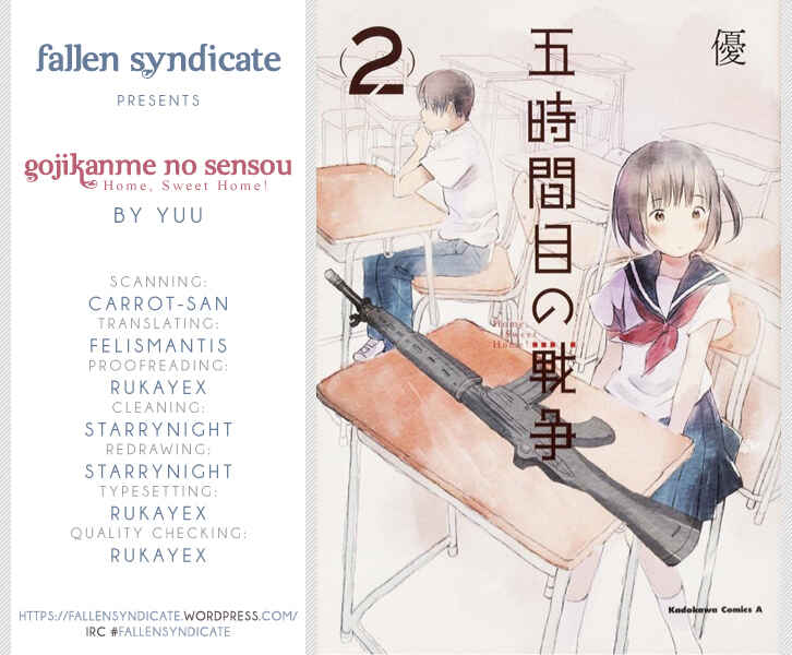 Page 1 Chapter 10 Gojikanme no Sensou - Home, Sweet Home!