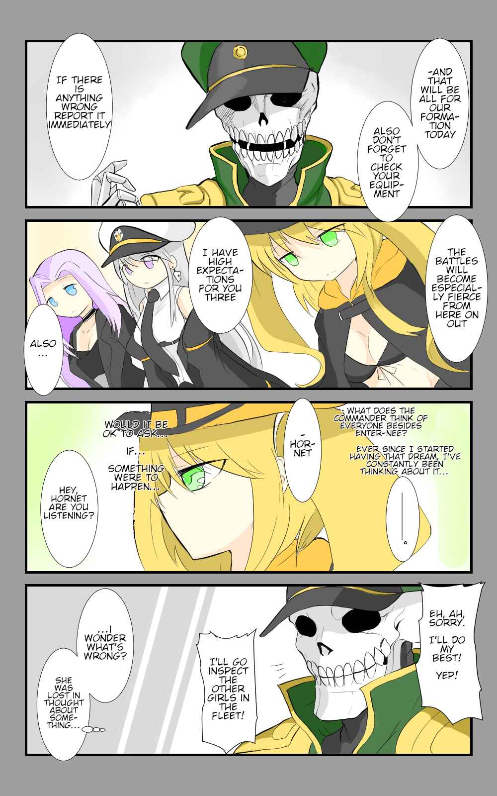Page 3 Chapter 24 Azur Lane - Skeleton Commander And Enterprise (Doujinshi)