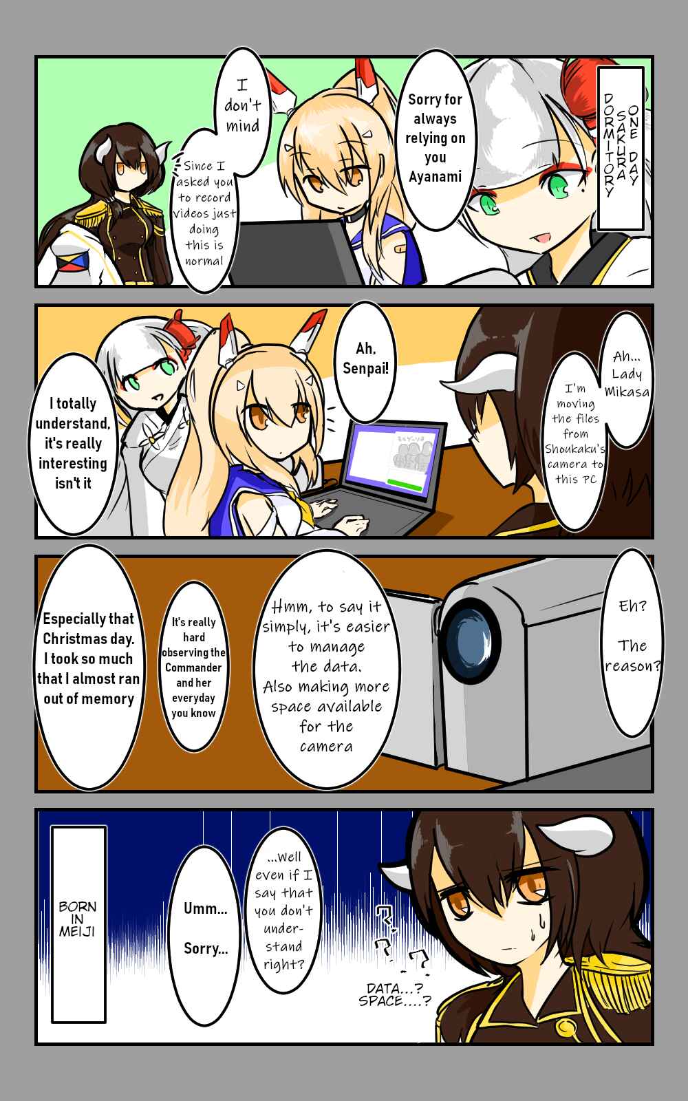 Page 1 Chapter 15 Azur Lane - Skeleton Commander And Enterprise (Doujinshi)