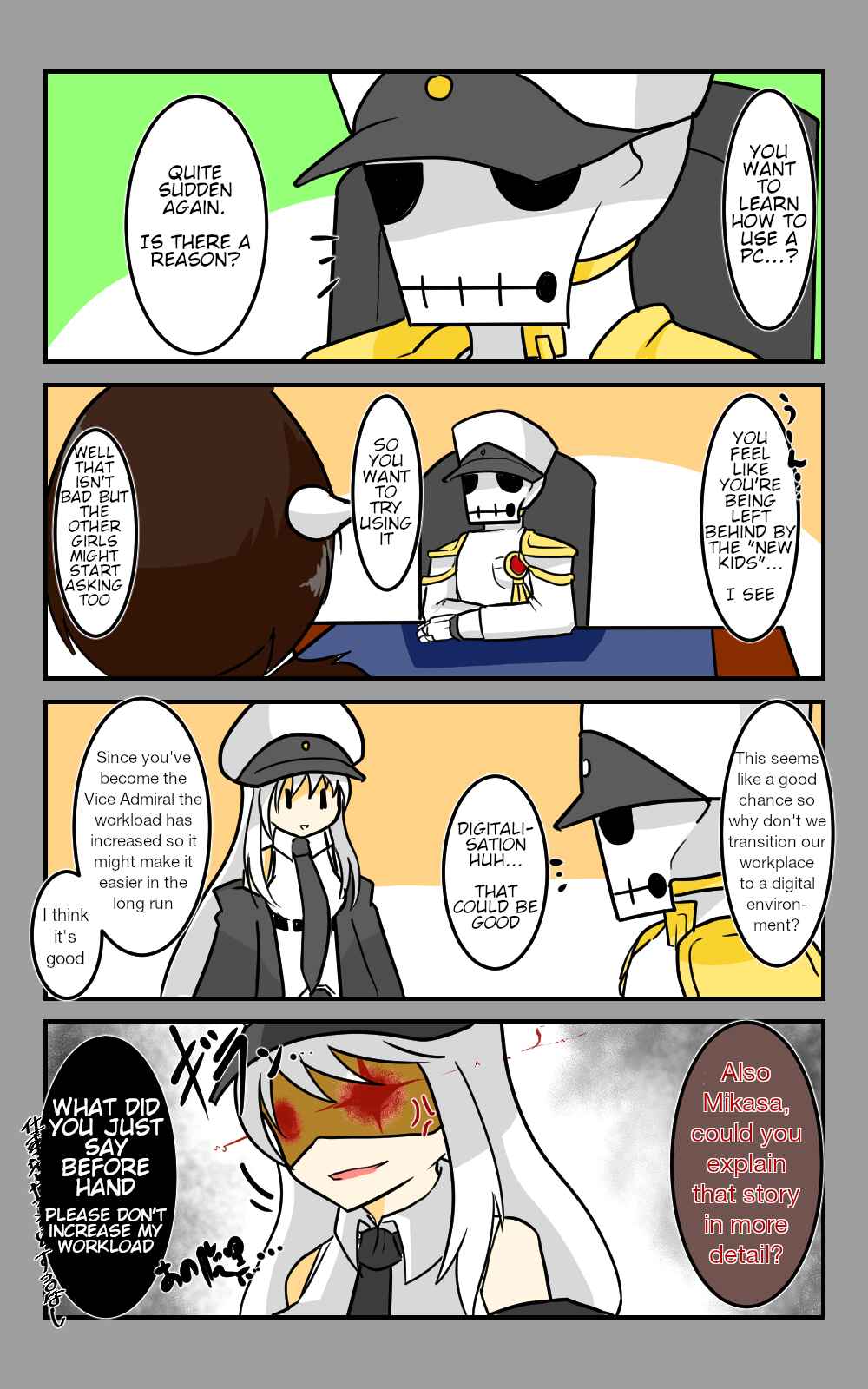 Page 2 Chapter 15 Azur Lane - Skeleton Commander And Enterprise (Doujinshi)
