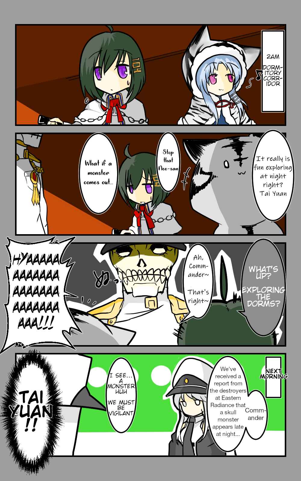 Page 5 Chapter 15 Azur Lane - Skeleton Commander And Enterprise (Doujinshi)