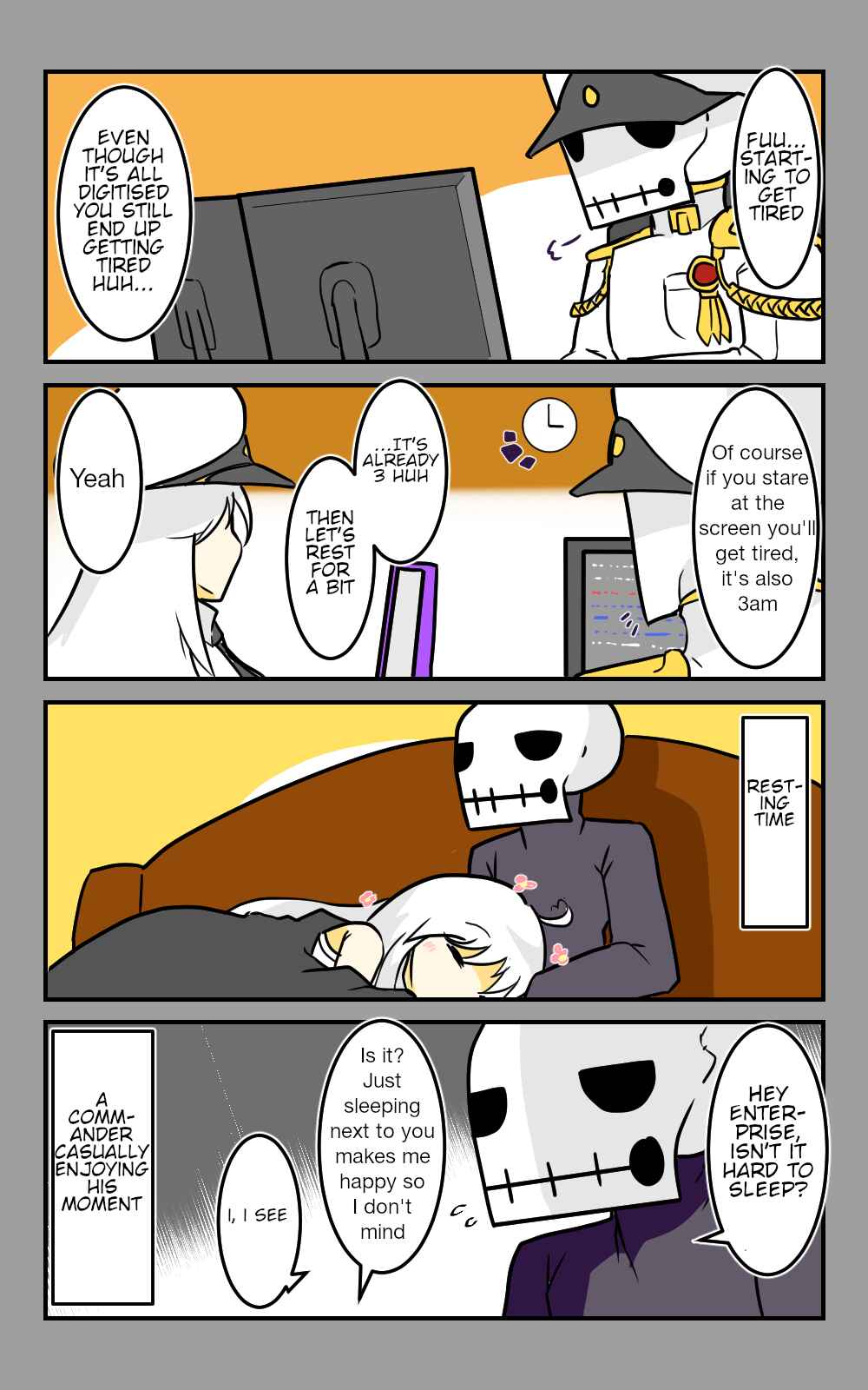 Page 7 Chapter 15 Azur Lane - Skeleton Commander And Enterprise (Doujinshi)