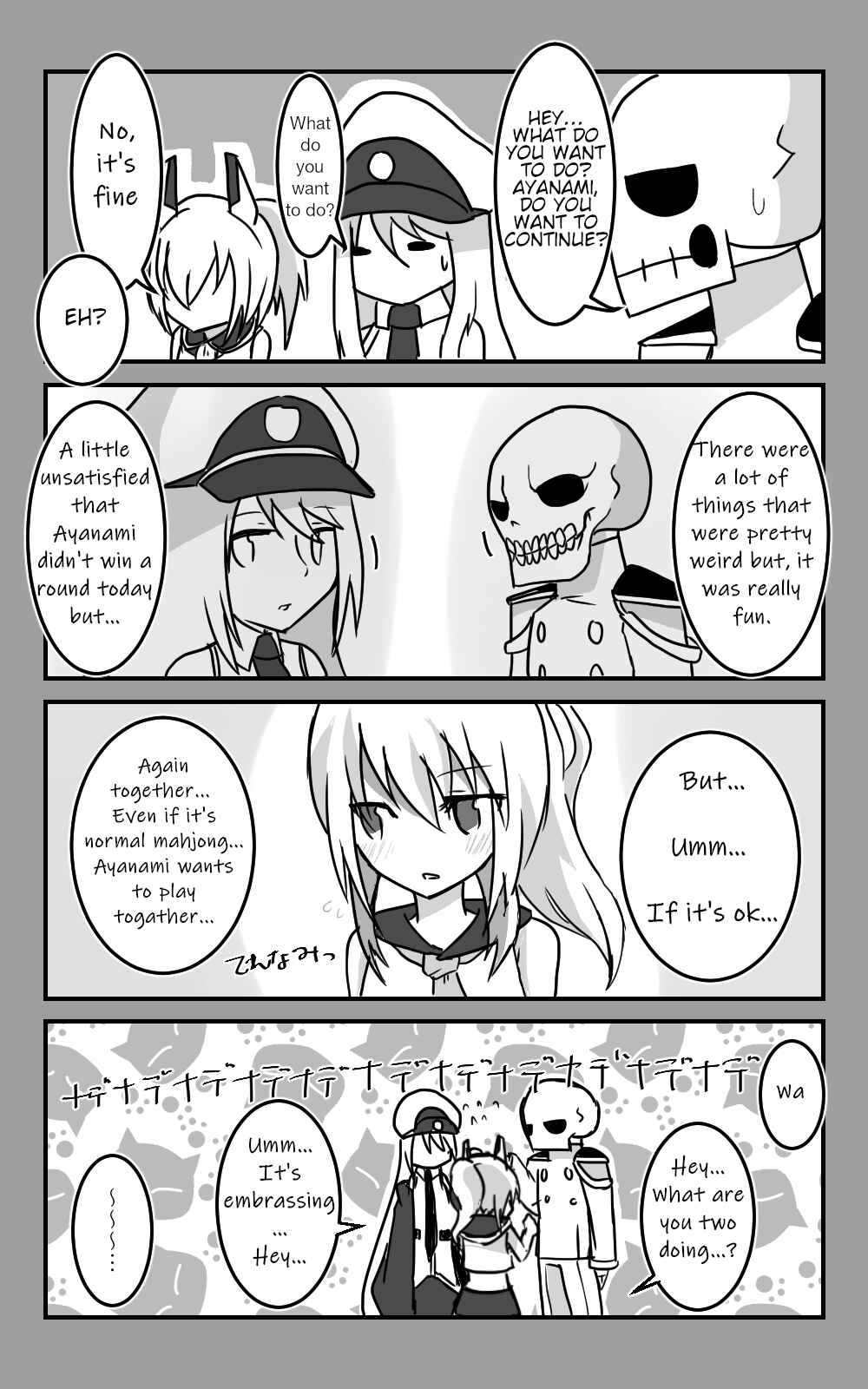 Page 1 Chapter 7 Azur Lane - Skeleton Commander And Enterprise (Doujinshi)