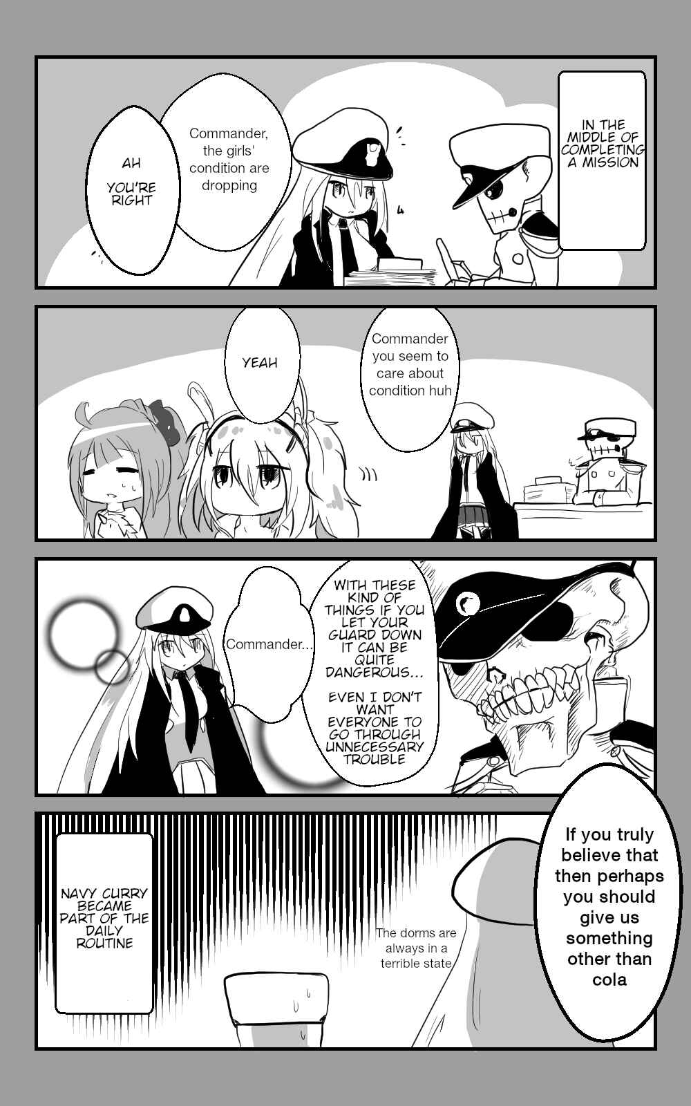 Page 2 Chapter 1 Azur Lane - Skeleton Commander And Enterprise (Doujinshi)