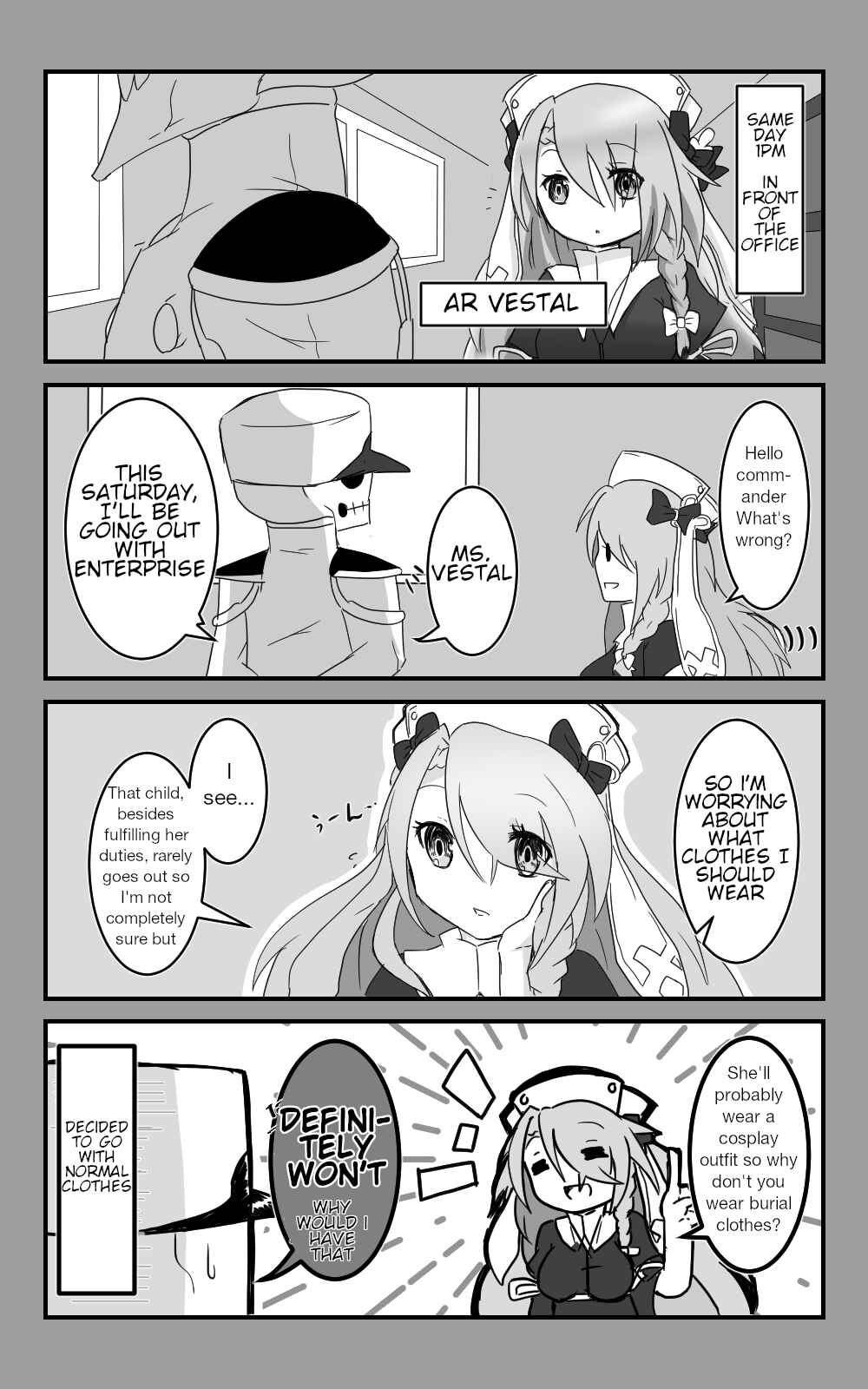 Page 3 Chapter 8 Azur Lane - Skeleton Commander And Enterprise (Doujinshi)