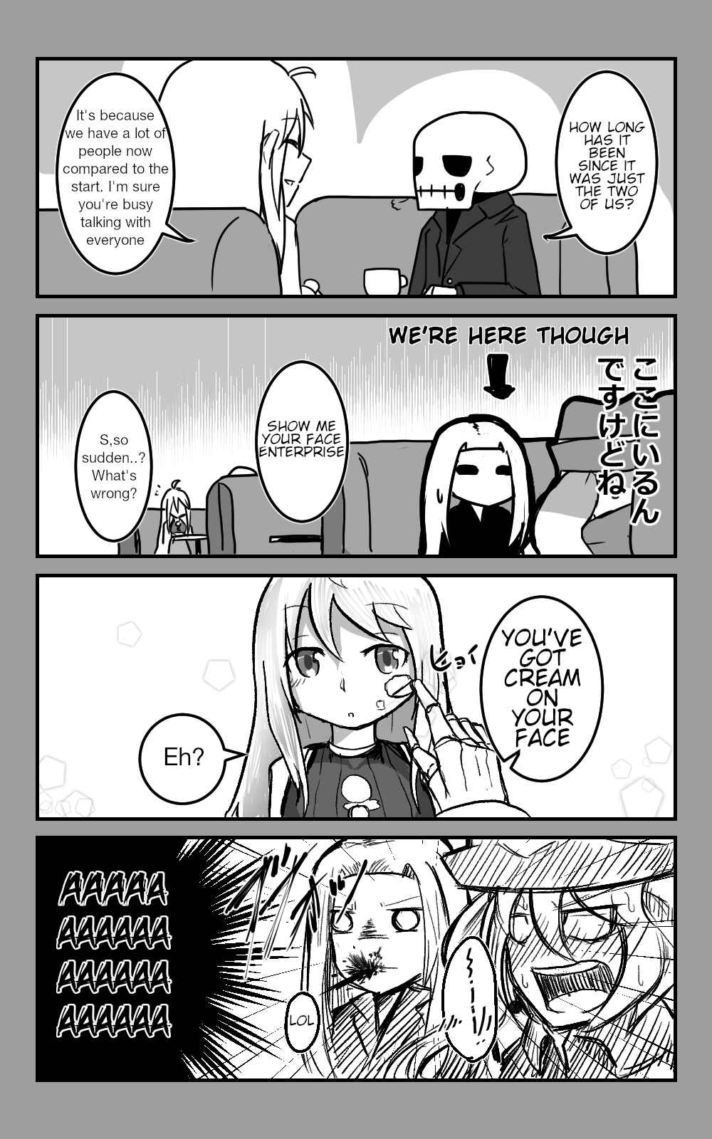 Page 6 Chapter 8 Azur Lane - Skeleton Commander And Enterprise (Doujinshi)