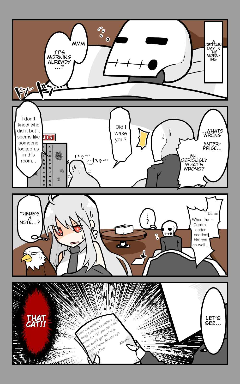 Page 1 Chapter 19 Azur Lane - Skeleton Commander And Enterprise (Doujinshi)